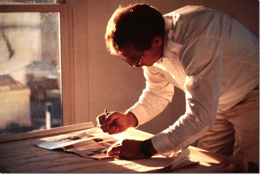 15th street renovation addition architect 1988-89 Sketching out a future