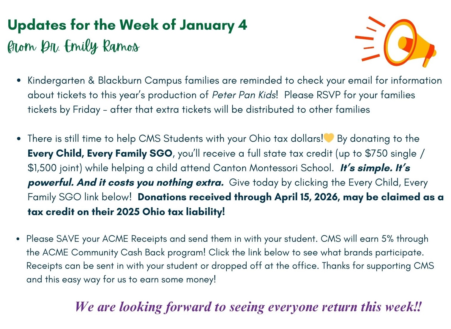 HOS Messages 25-26 - Jan 4