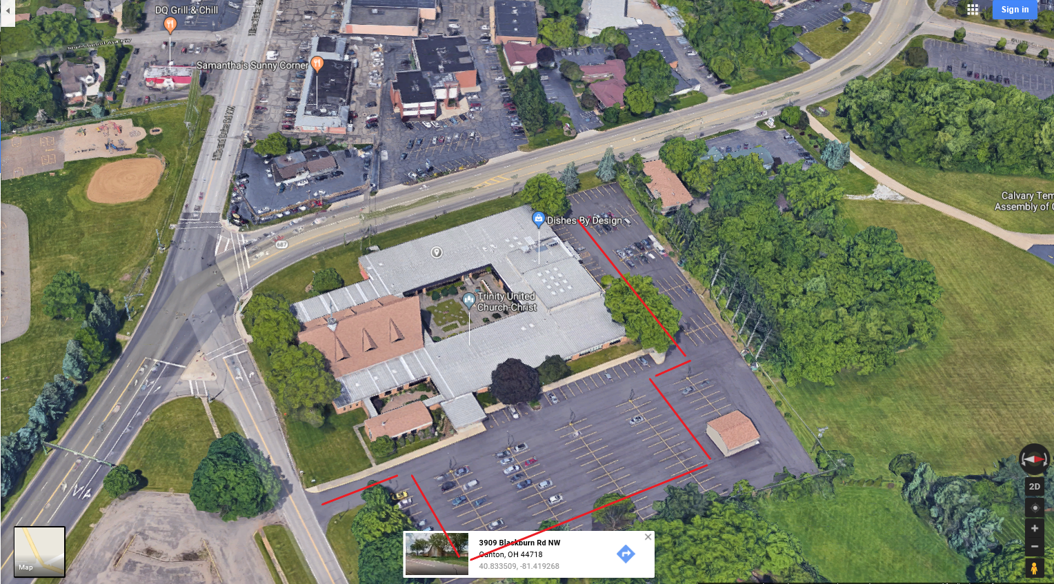 Temporary Carline Route